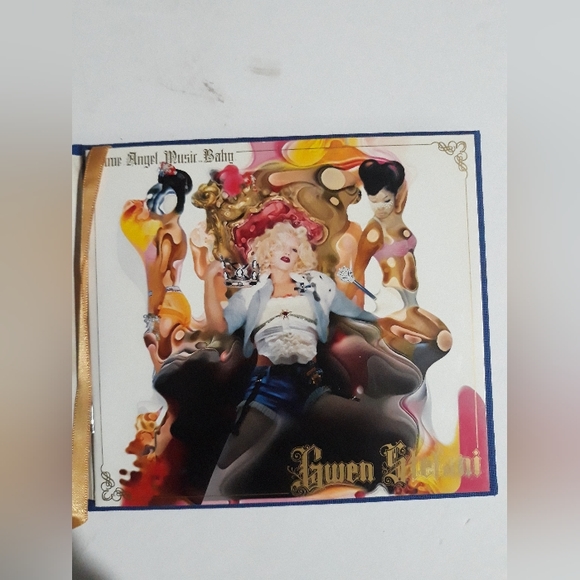 GWEN STEFANI Love Angel Music Baby DELUXE CD Limited Edition Blue Book Style - Picture 9 of 10